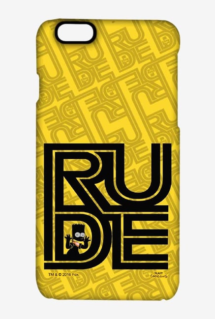 Simpsons Rude Case for iPhone 6s Simpsons Rude Case for iPhone 6s