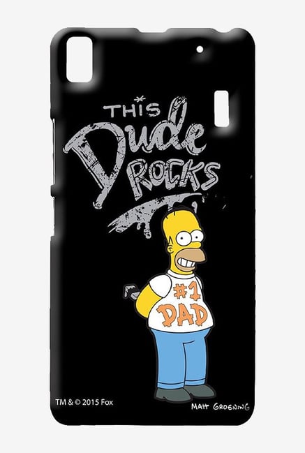 Simpsons This Dude Rocks Case for Lenovo K3 Note Simpsons This Dude Rocks Case for Lenovo K3 Note