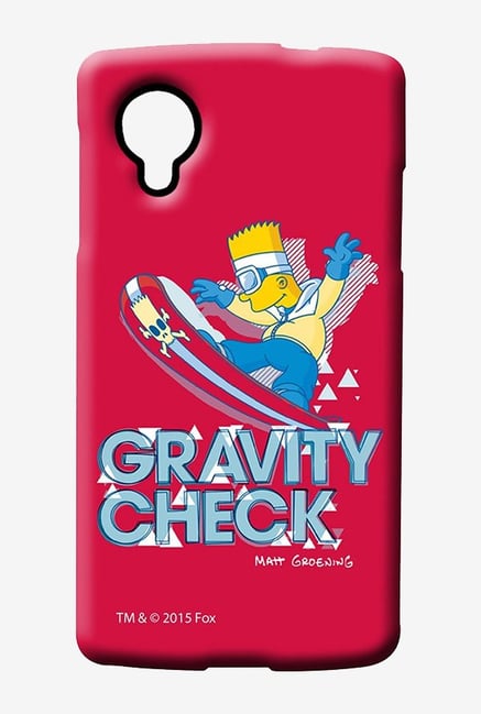 Simpsons Gravity Check Case for LG Nexus 5 Simpsons Gravity Check Case for LG Nexus 5