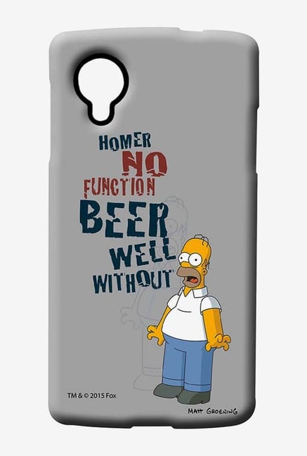 Simpsons Homers Poison Case for LG Nexus 5 Simpsons Homers Poison Case for LG Nexus 5
