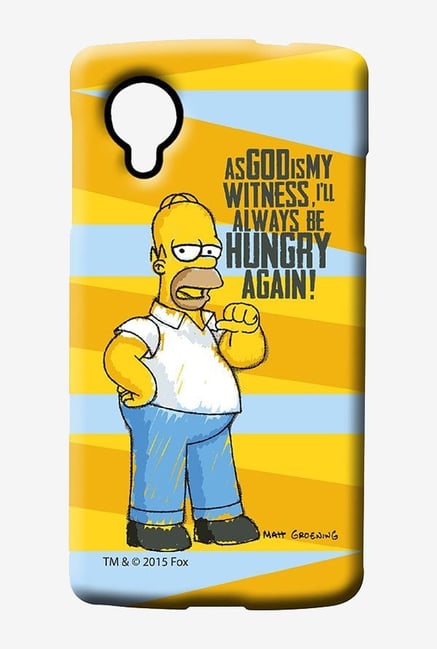 Simpsons Hungry Homer Case for LG Nexus 5 Simpsons Hungry Homer Case for LG Nexus 5