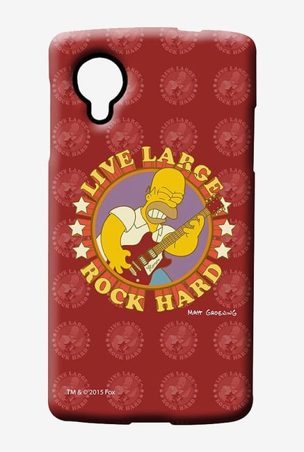 Simpsons Rock Hard Case for LG Nexus 5 Simpsons Rock Hard Case for LG Nexus 5