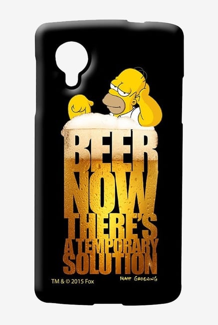 Simpsons The Beer Solution Case for LG Nexus 5 Simpsons The Beer Solution Case for LG Nexus 5
