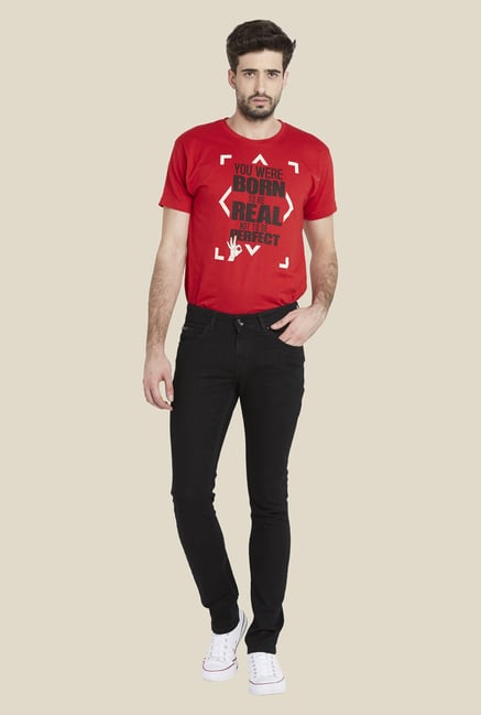 Globus Black Raw Denim Jeans Globus Black Raw Denim Jeans