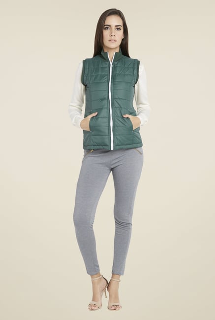Globus Green Quilted Jacket Globus Green Quilted Jacket