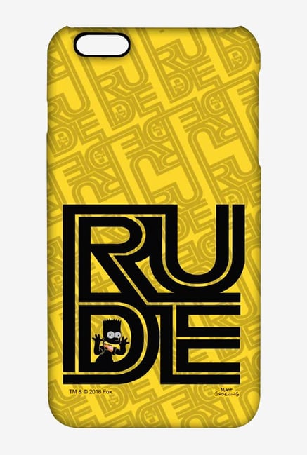 Simpsons Rude Case for iPhone 6s Plus Simpsons Rude Case for iPhone 6s Plus