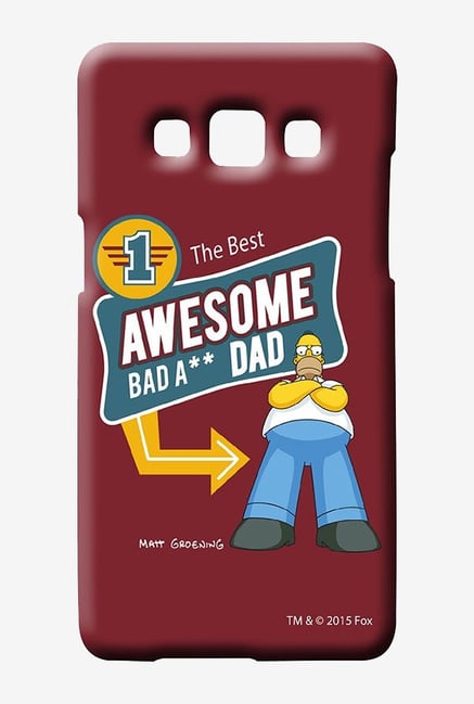 Simpsons Awesome Dad Case for Samsung Galaxy A7 Simpsons Awesome Dad Case for Samsung Galaxy A7
