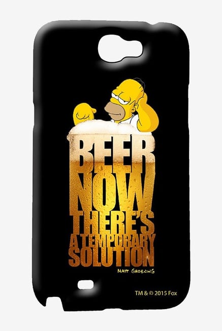 Simpsons The Beer Solution Case for Samsung Note 2 Simpsons The Beer Solution Case for Samsung Note 2