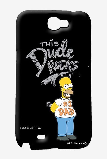 Simpsons This Dude Rocks Case for Samsung Note 2 Simpsons This Dude Rocks Case for Samsung Note 2