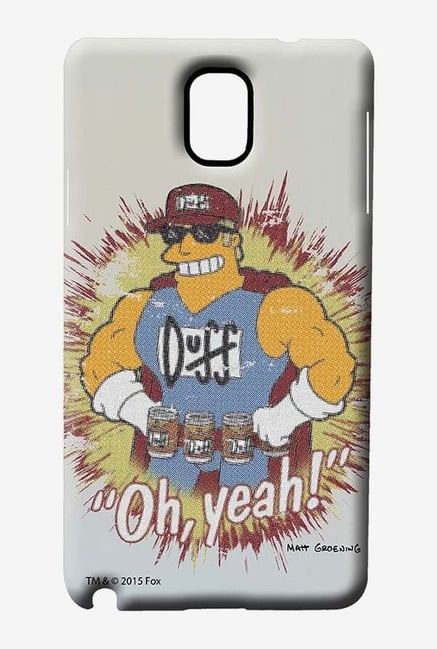 Simpsons Duff Oh Yeah Case for Samsung Note 3 Simpsons Duff Oh Yeah Case for Samsung Note 3