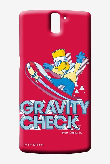 Simpsons Gravity Check Case for Oneplus One Simpsons Gravity Check Case for Oneplus One