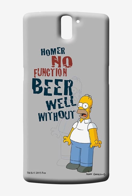 Simpsons Homers Poison Case for Oneplus One Simpsons Homers Poison Case for Oneplus One