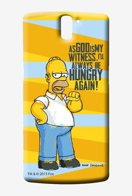 Simpsons Hungry Homer Case for Oneplus One Simpsons Hungry Homer Case for Oneplus One