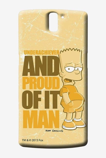 Simpsons Proud Underachiever Case for Oneplus One Simpsons Proud Underachiever Case for Oneplus One