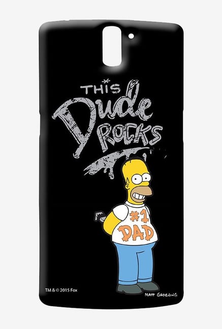 Simpsons This Dude Rocks Case for Oneplus One Simpsons This Dude Rocks Case for Oneplus One