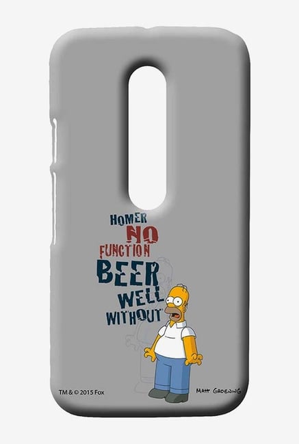 Simpsons Homers Poison Case for Moto G3 Simpsons Homers Poison Case for Moto G3