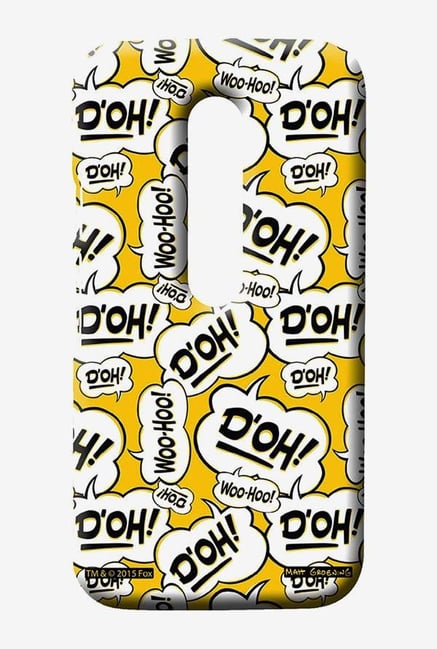 Simpsons Random Expressions Case for Moto G3 Simpsons Random Expressions Case for Moto G3