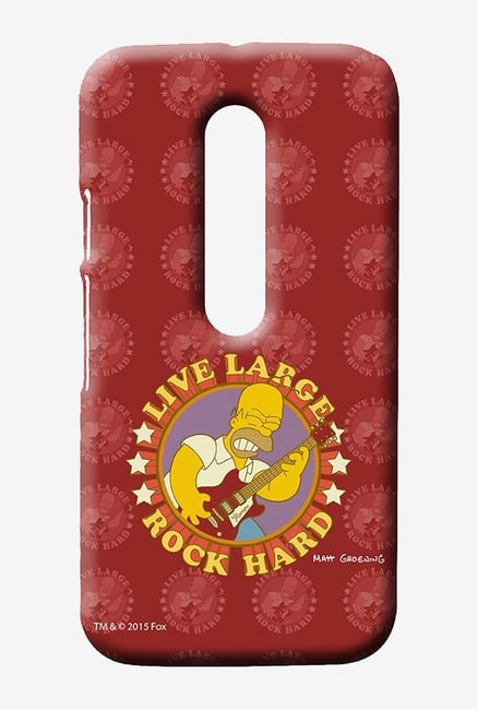Simpsons Rock Hard Case for Moto G3 Simpsons Rock Hard Case for Moto G3