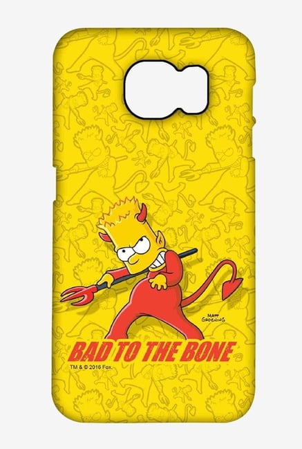 Simpsons Bad To The Bone Case for Samsung S6 Simpsons Bad To The Bone Case for Samsung S6
