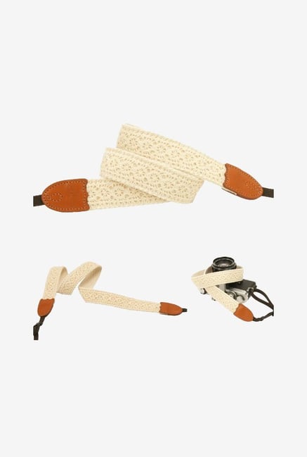 Zeffiro Circle Lace Camera Neck Shoulder Strap (Ivory) Zeffiro Circle Lace Camera Neck Shoulder Strap (Ivory)