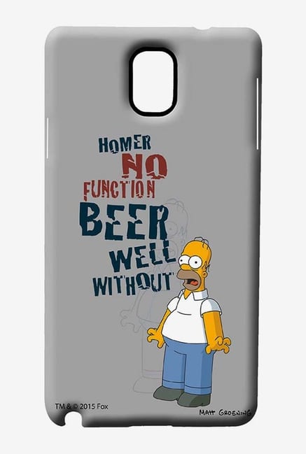 Simpsons Homers Poison Case for Samsung Note 3 Simpsons Homers Poison Case for Samsung Note 3