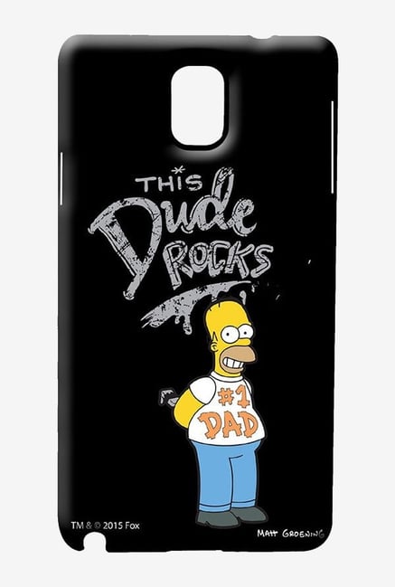Simpsons This Dude Rocks Case for Samsung Note 3 Simpsons This Dude Rocks Case for Samsung Note 3