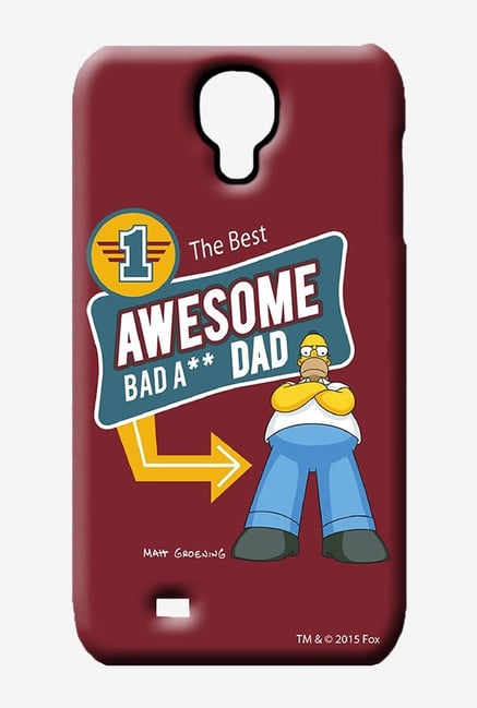 Simpsons Awesome Dad Case for Samsung S4 Simpsons Awesome Dad Case for Samsung S4