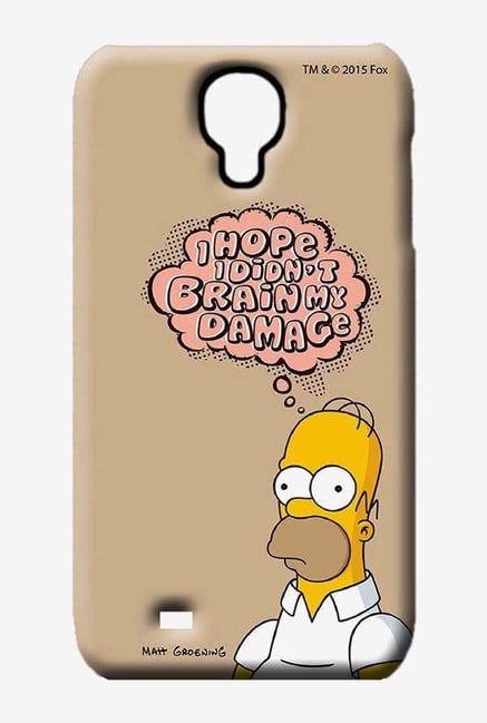 Simpsons Brain Humour Case for Samsung S4 Simpsons Brain Humour Case for Samsung S4