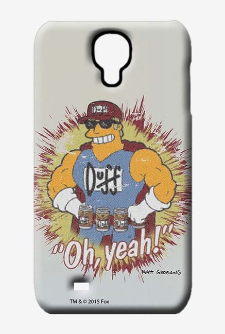 Simpsons Duff Oh Yeah Case for Samsung S4 Simpsons Duff Oh Yeah Case for Samsung S4