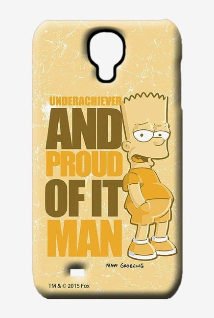 Simpsons Proud Underachiever Case for Samsung S4 Simpsons Proud Underachiever Case for Samsung S4