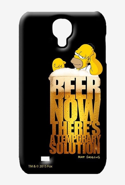 Simpsons The Beer Solution Case for Samsung S4 Simpsons The Beer Solution Case for Samsung S4
