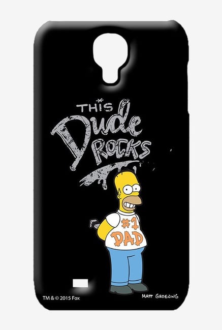 Simpsons This Dude Rocks Case for Samsung S4 Simpsons This Dude Rocks Case for Samsung S4