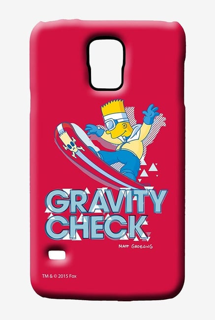 Simpsons Gravity Check Case for Samsung S5 Simpsons Gravity Check Case for Samsung S5