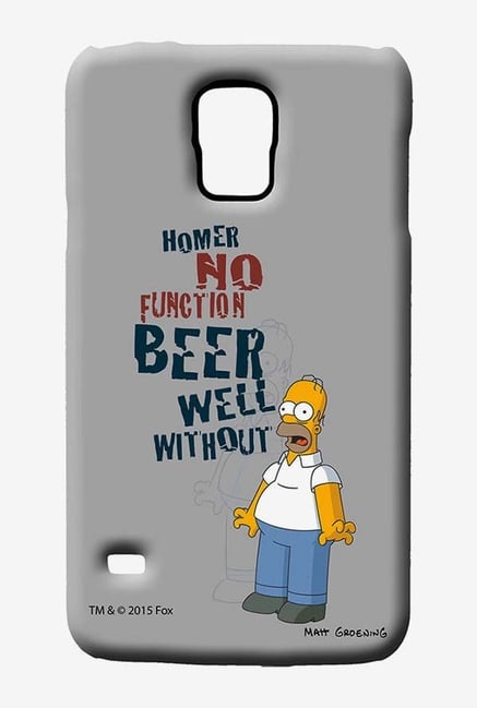 Simpsons Homers Poison Case for Samsung S5 Simpsons Homers Poison Case for Samsung S5