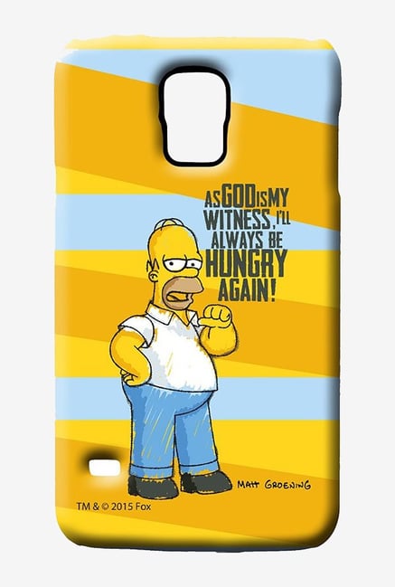 Simpsons Hungry Homer Case for Samsung S5 Simpsons Hungry Homer Case for Samsung S5