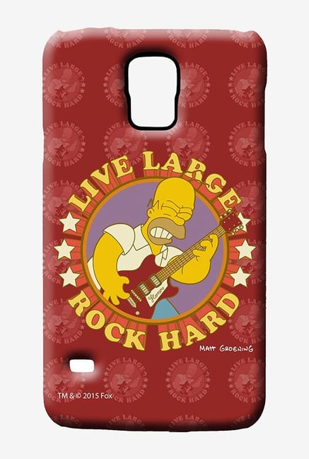 Simpsons Rock Hard Case for Samsung S5 Simpsons Rock Hard Case for Samsung S5