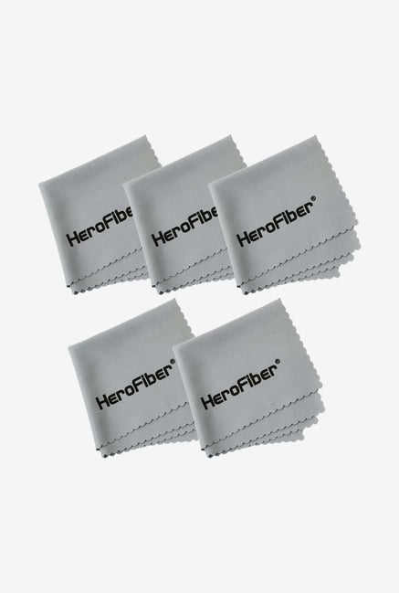 Herofiber 5 Piece Ultra Gentle Cleaning Cloth (Grey) Herofiber 5 Piece Ultra Gentle Cleaning Cloth (Grey)
