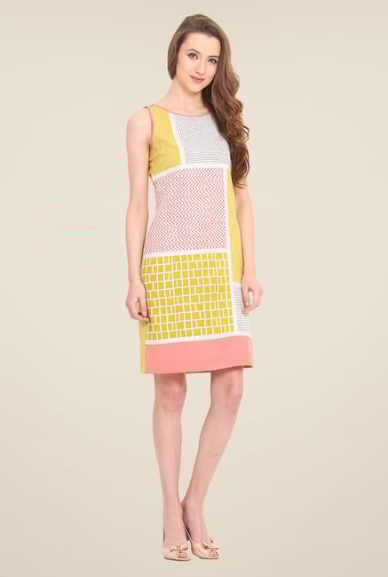 Saiesta Multicolor Printed Dress Saiesta Multicolor Printed Dress