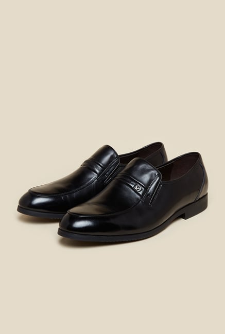 Da Vinchi by Metro Black Formal Slip-Ons Da Vinchi by Metro Black Formal Slip-Ons