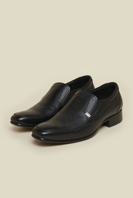 Metro Black Formal Loafers Metro Black Formal Loafers