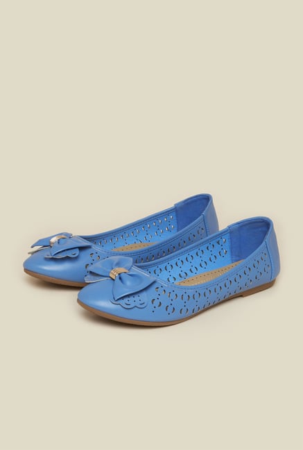 Metro Blue Flat Ballerinas Metro Blue Flat Ballerinas
