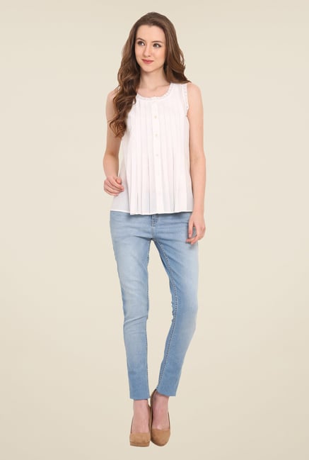 Saiesta White Solid Top Saiesta White Solid Top