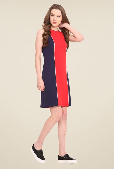 Saiesta Red Solid Dress Saiesta Red Solid Dress