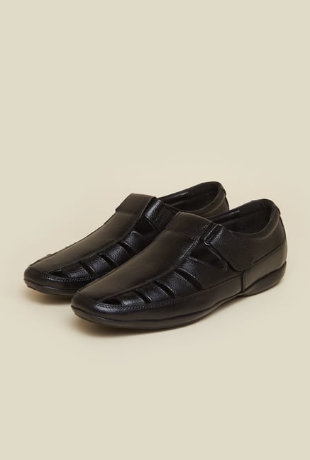 Metro Black Fisherman Sandals Metro Black Fisherman Sandals