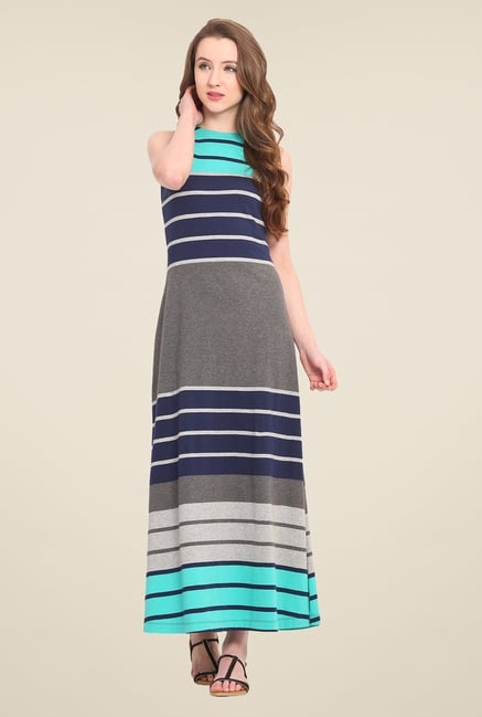 Saiesta Multicolor Striped Dress Saiesta Multicolor Striped Dress
