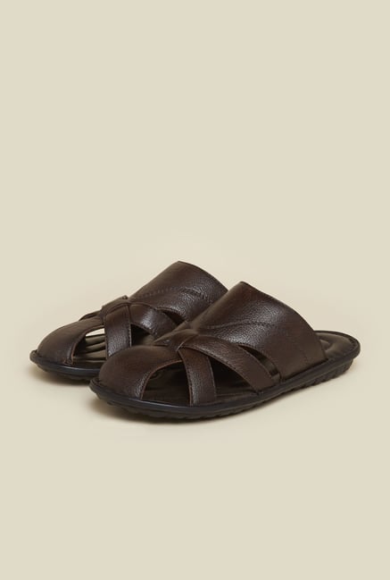Metro Brown Casual Sandals Metro Brown Casual Sandals