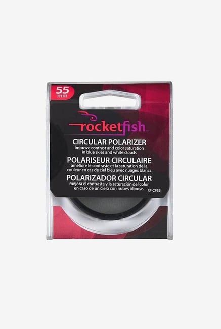 RocketFish 55mm Circular Polarizer (Black) RocketFish 55mm Circular Polarizer (Black)