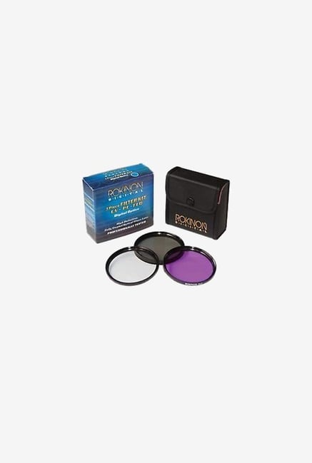 Rokinon 55mm 3 Piece Filter Kit (Black) Rokinon 55mm 3 Piece Filter Kit (Black)