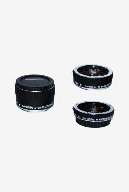 Polaroid PLEXTC Auto Focus Dg Macro Extension Tube (Black) Polaroid PLEXTC Auto Focus Dg Macro Extension Tube (Black)
