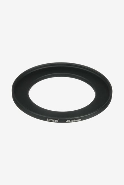 Sensei SUR4358 43-58mm Aluminium Step-Up Ring (Black) Sensei SUR4358 43-58mm Aluminium Step-Up Ring (Black)